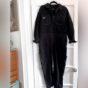 Wildfang LARGE Front zip long sleeve coverall